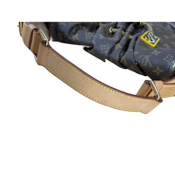 Louis Vuitton Monogram Kalahari GM Hobo Beaded Rope Shoulder Bag Metallic LV EUC - Picture 15 of 16